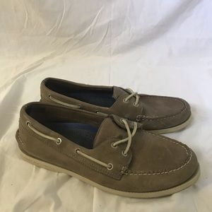 Sperry x J Crew Boat Shoes, Size 9.5
